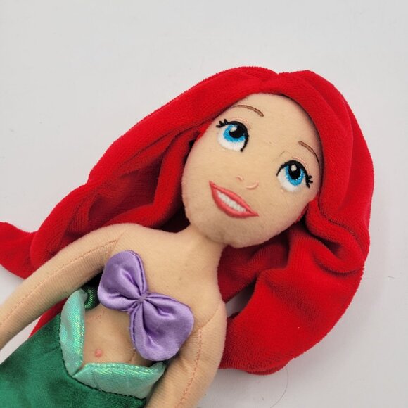 Disney Baby Ariel Lot of 2 The Little Mermaid Plush Doll by Soft Toy Cloth Doll - Picture 2 of 11